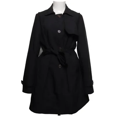 Trench coat (Black) from MyWear Woman Polyester