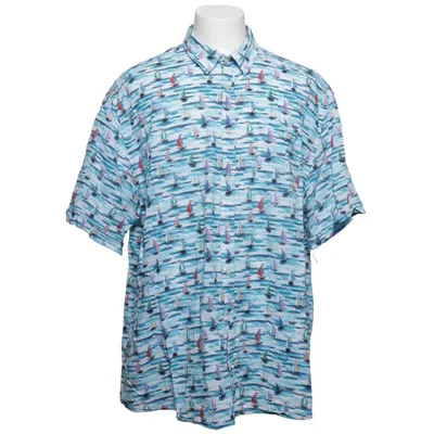 Short sleeve shirt (Blue, Multicolored) from Babista Cotton