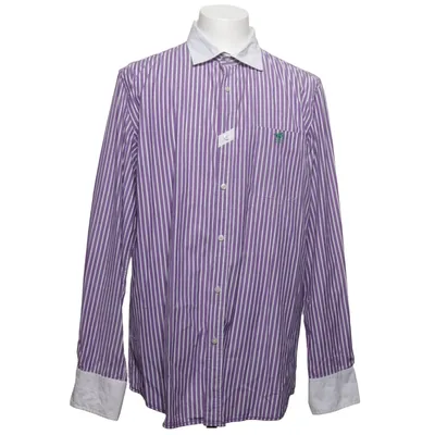 Shirt (Purple, White) from Polo Sylt Cotton