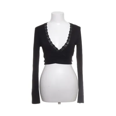 Wikkeltop (Zwart) van Chiquelle Elastaan, Viscose