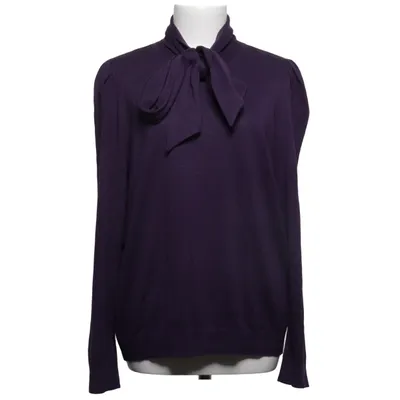 Sweater (Lilla) fra Lauren Ralph Lauren Modal, Polyester, Silke