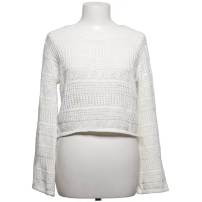 Strickpullover (Weiß) von Ciao Milano Elasthan, Polyamid, Viskose