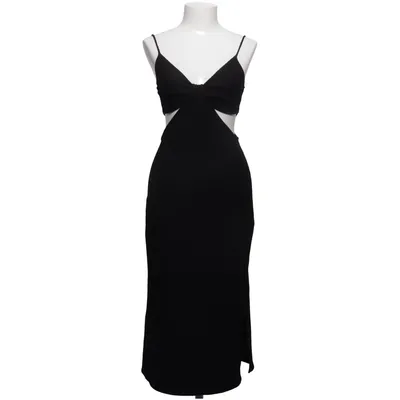 Maxikjole (Sort) fra Bershka Elastan, Polyester