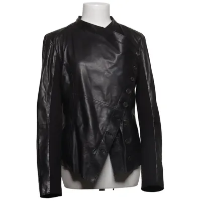 Lederjacke (Schwarz) von Onstage Leder