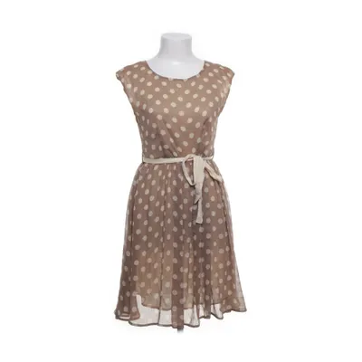 Dress (Brown, White) from Pernilla Wahlgren Cotton, Polyester