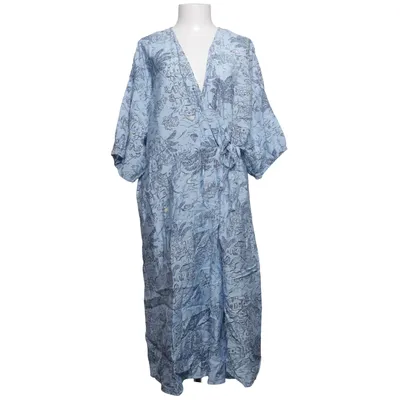 Slå-om-kjole (Blå, Flerfarvet) fra XLNT by KappAhl Polyamid, Viscose