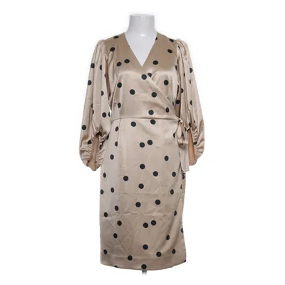 Robe portefeuille (Beige, Noir) de Coster Copenhagen Polyamide, Polyester