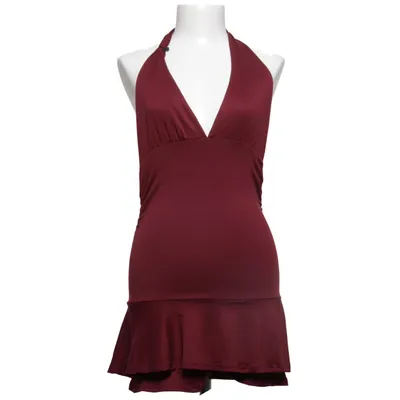 Halternek jurk (Rood)