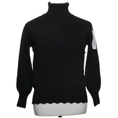 Rollkragenpullover (Schwarz) von Eleven Kaschmir, Elasthan, Viskose, Wolle