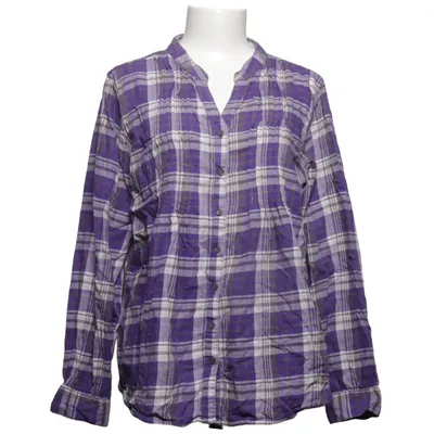 Chemise en flanelle (Violet, Blanc) de Cotton Traders Coton