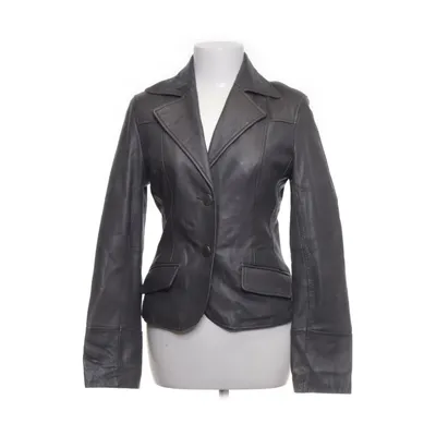 Läderkavaj (Grå) från ARMA Women Skinn, Polyester