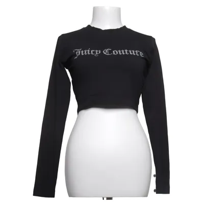 Crop top (Zwart) van Juicy Couture Katoen, Elastaan