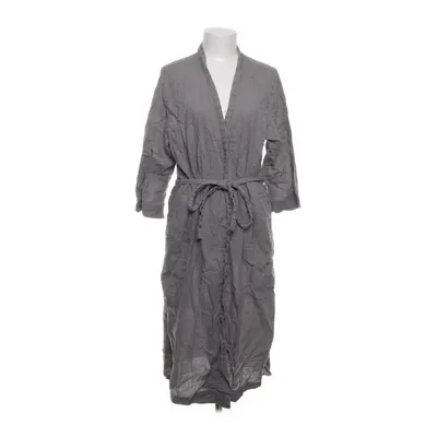 Robe portefeuille (Gris) de Granit Coton, Lin