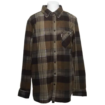 Flanellskjorta (Brun, Flerfärgad) från Brokared Polyester