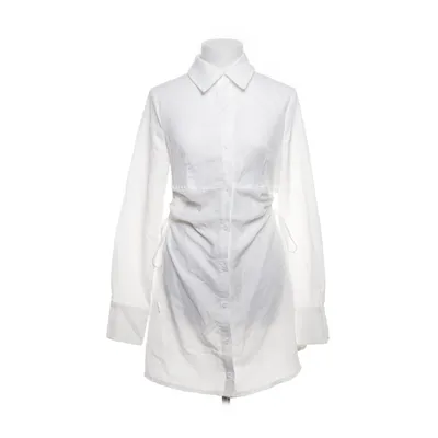 Shirt dress (White) from PrettyLittleThing Polyester