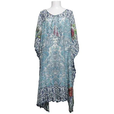 Kaftan (Blå, Flerfärgad) från Johnny Was Silke
