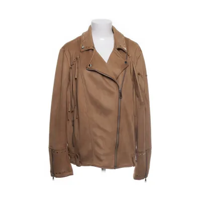 Bikerjack (Bruin) van Yessica Elastaan, Polyester