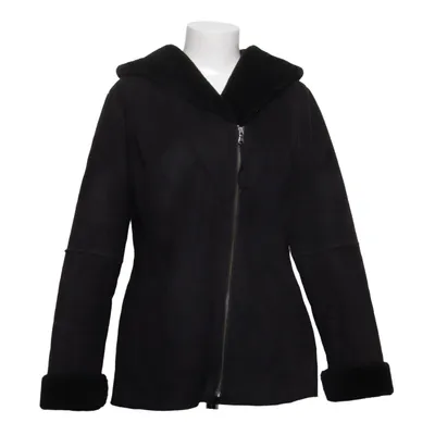 Shearling jacket (Black) from Per Una Polyester
