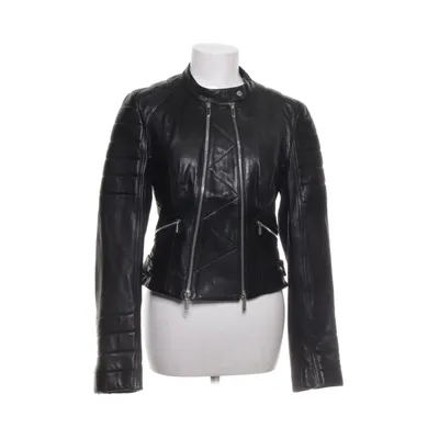 Bikerjacka (JM007/AW11) från Karen Millen Bomull, Polyuretan, Viskos