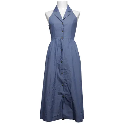 Denim jurk (Blauw) van Rihoas Katoen, Elastaan, Polyester