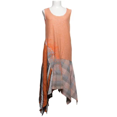 Robe (Orange, Gris, Blanc) de Pianura Studio Coton, Élasthane, Nylon, Viscose