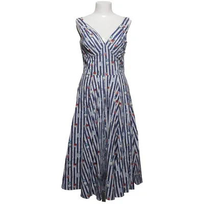 Robe (Bleu, Blanc) de Miss Candyfloss Coton