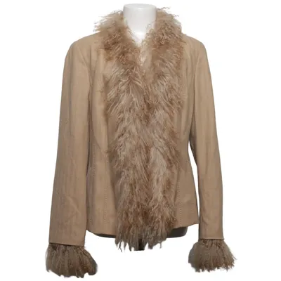 Blazer (Beige) de Clasen Acétate, Viscose