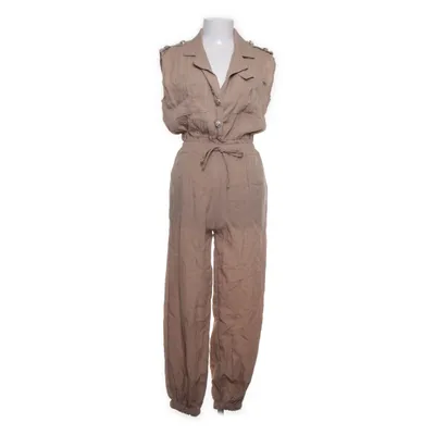 Buksedragt (Beige) fra Creme Fraiche Viscose, Nylon