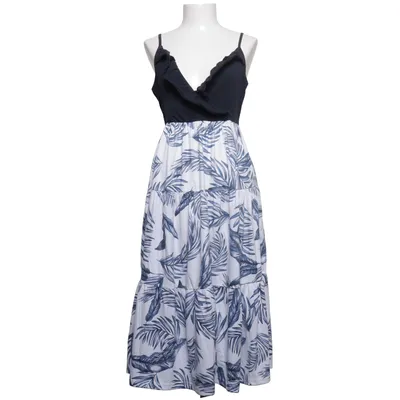 Maxi jurk (Blauw, Wit) van PatPat Katoen, Elastaan, Polyester