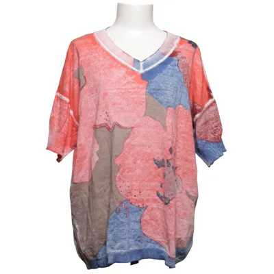 Top (Red, Blue, Brown) from Alba Moda Cotton
