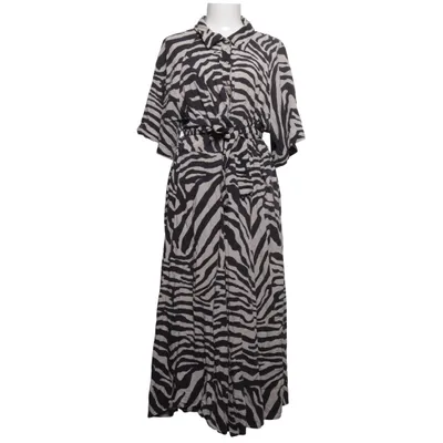 Skjortekjole (Beige, Sort) fra H&M Viscose