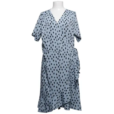 Omlottklänning (Blå, Svart) från ONLY Carmakoma Polyester