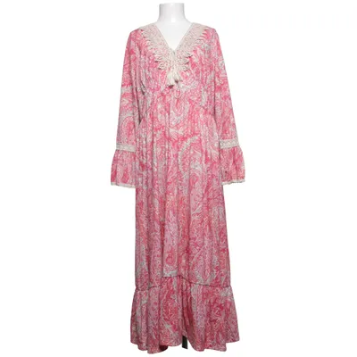 Långklänning (Röd, Flerfärgad) från Bodyflirt Boutique Elastan, Polyester