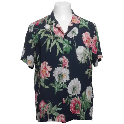 Chemise à manches courtes (Bleu, Multicolore) de Lindbergh White Viscose