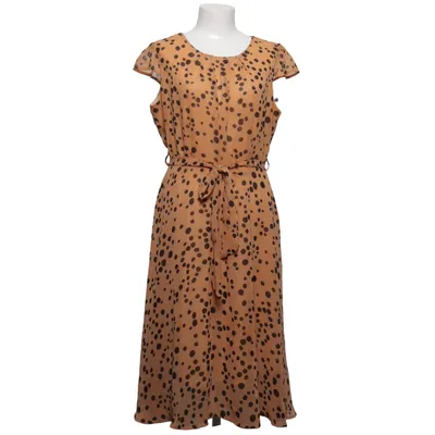 Omlottklänning (Beige) från Lindy Bop Elastan, Polyester