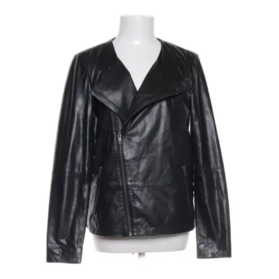 Läderjacka (Svart) från Selected Femme Jeans Skinn, Polyester