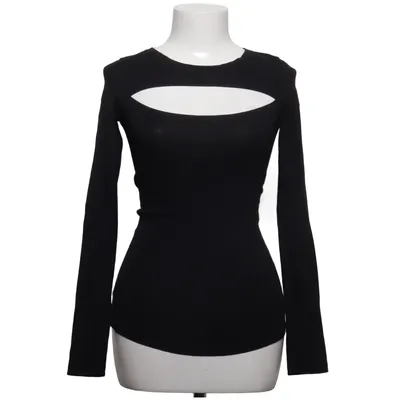 Långärmad t-shirt (Svart) från 77th Flea Bomull, Elastan