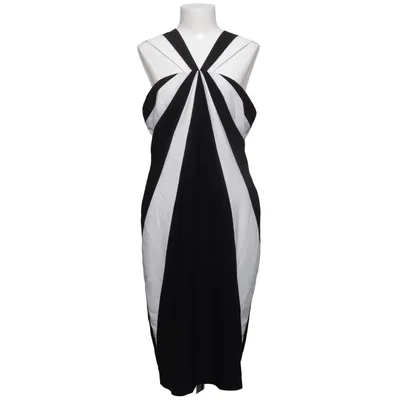 Robe (Noir, Blanc) de Adrianna Papell Élasthane, Polyester