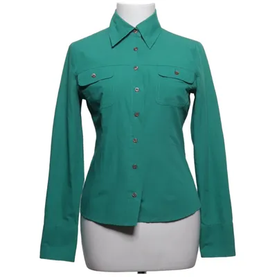 Skjorte (Grøn) fra Miss Berge Bomuld, Polyester