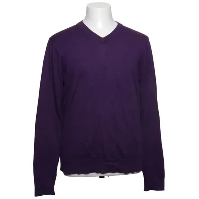 Pull-over (Violet, Gris) de Johnston & Murphy Angora, Polyamide, Soie