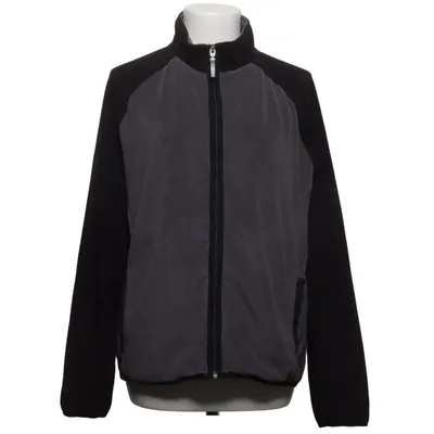 Fleece jacket (Black, Gray) from Shamp Elastane, Polyester