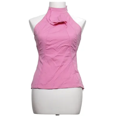 Halter neck top (Pink) from Karen Millen Cotton, Elastane, Polyamide