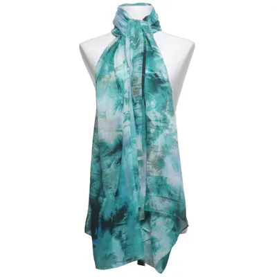 Sjaaltje (Groen, Blauw, Wit) van Hallhuber