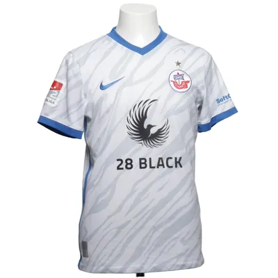 Fodboldtrøje (Hvid, Grå, Blå) fra Nike Polyester