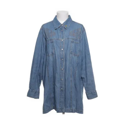 Denim blouse (Blauw) van XLNT by KappAhl Katoen