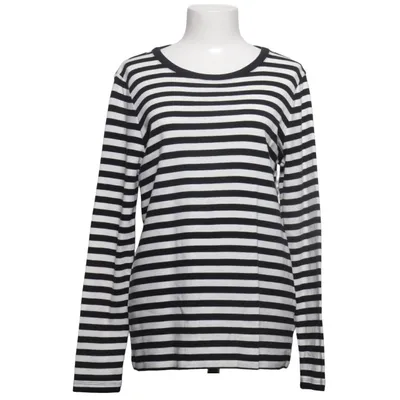 Long sleeve T-shirt (Black, White) from Lands' End Cotton