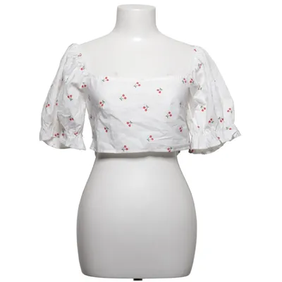 Crop top (Wit, Rood, Groen) van Loavies Viscose