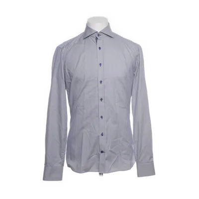 Shirt (Blauw, Wit) van Stenströms Katoen
