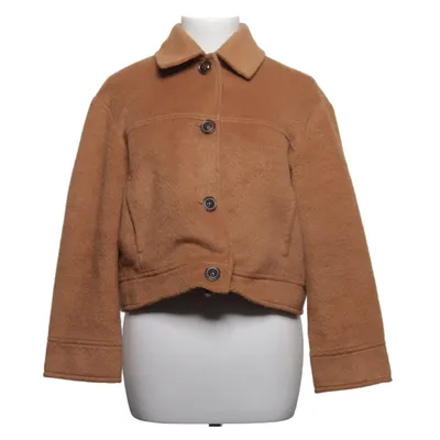 Jacket (Brown) from Miss Selfridge Petites Polyester, Viscose