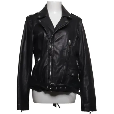 Veste de motard (Noir) de Be Edgy Cuir, Polyester